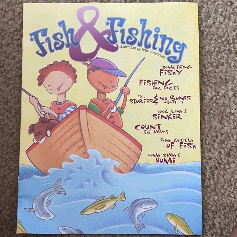 Fish and fishing children’s book